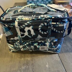 Vera Bradley Shore Enough 4 Piece Cosmetic Organizer Set NWT